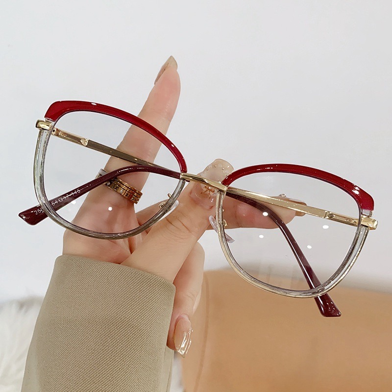 Clear blue-light eyeglasses